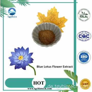 Hochwertiger Großhandel Blue Lotus Blumenextraktpulver